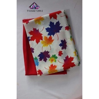 Vải áo dài chiếc lá