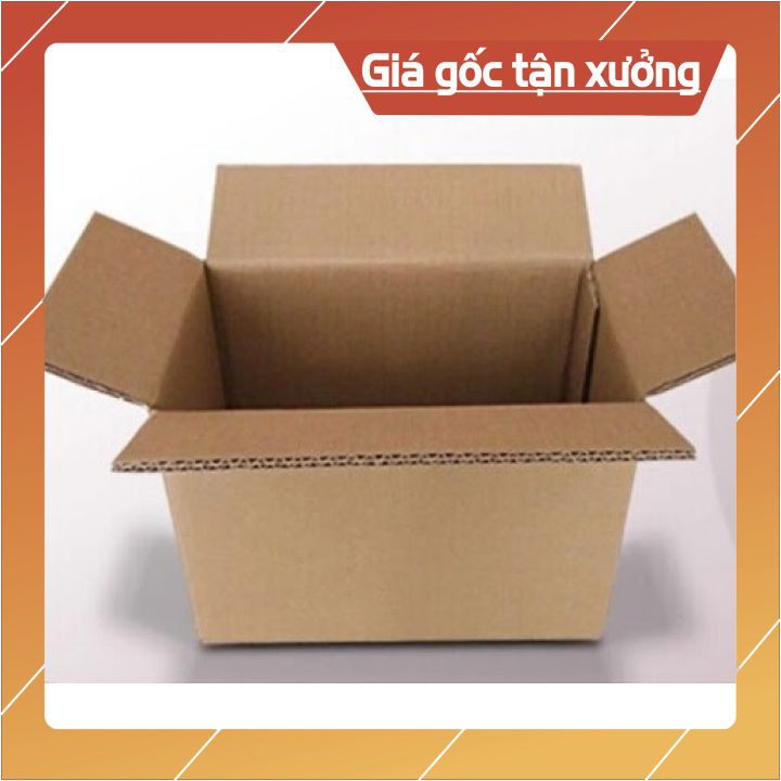 Combo 100 thùng Carton 20x10x10 đóng hàng,thùng giấy cod gói hàng, hộp bìa carton đóng hàng giá rẻ