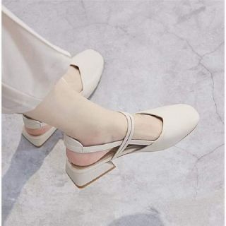 Giày vintage quai hậu nữ