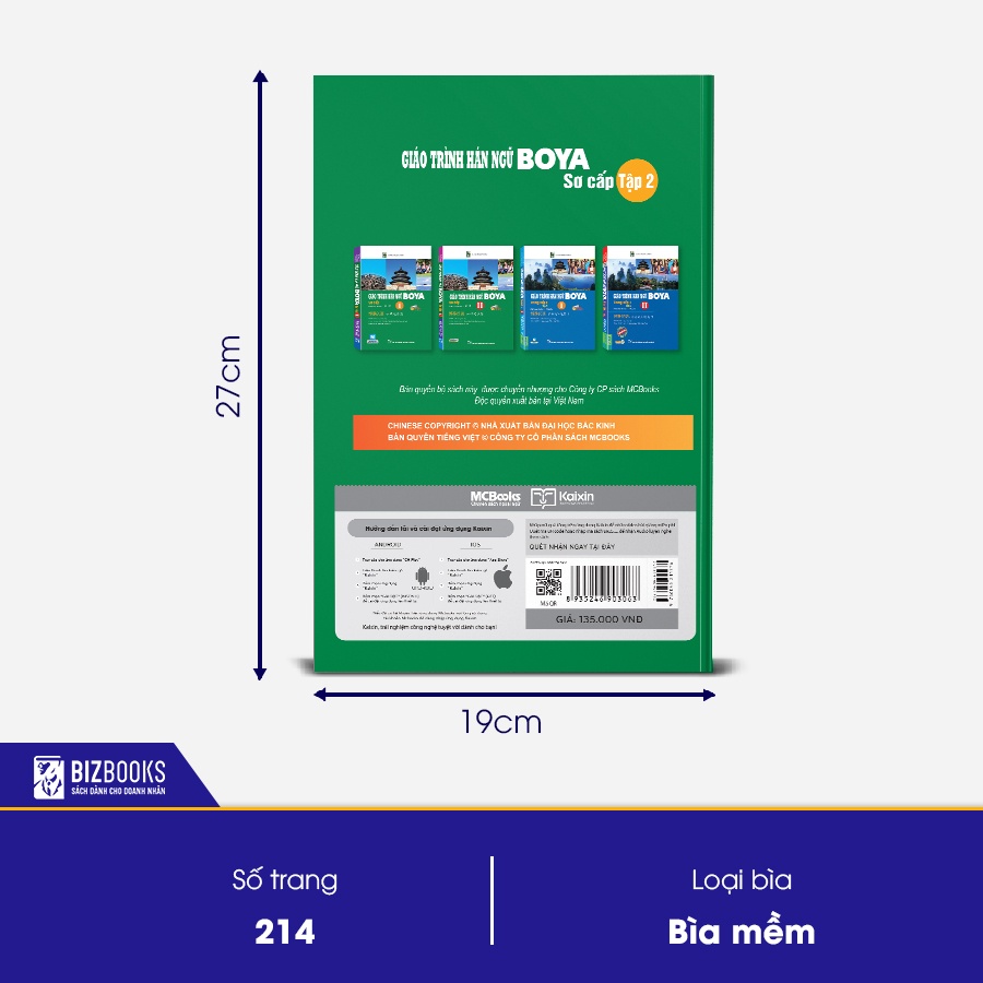 Sách Giáo trình Hán ngữ BOYA - Sơ cấp 2