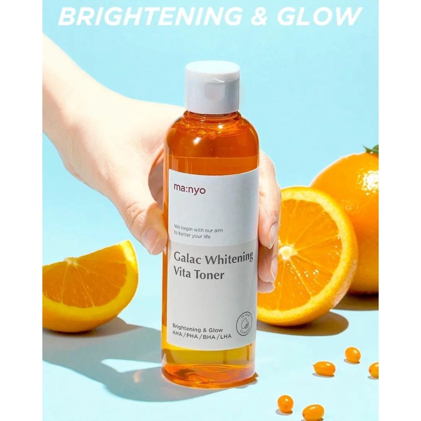 Toner dưỡng trắng MANYO GALAC WHITENING VITA TONER