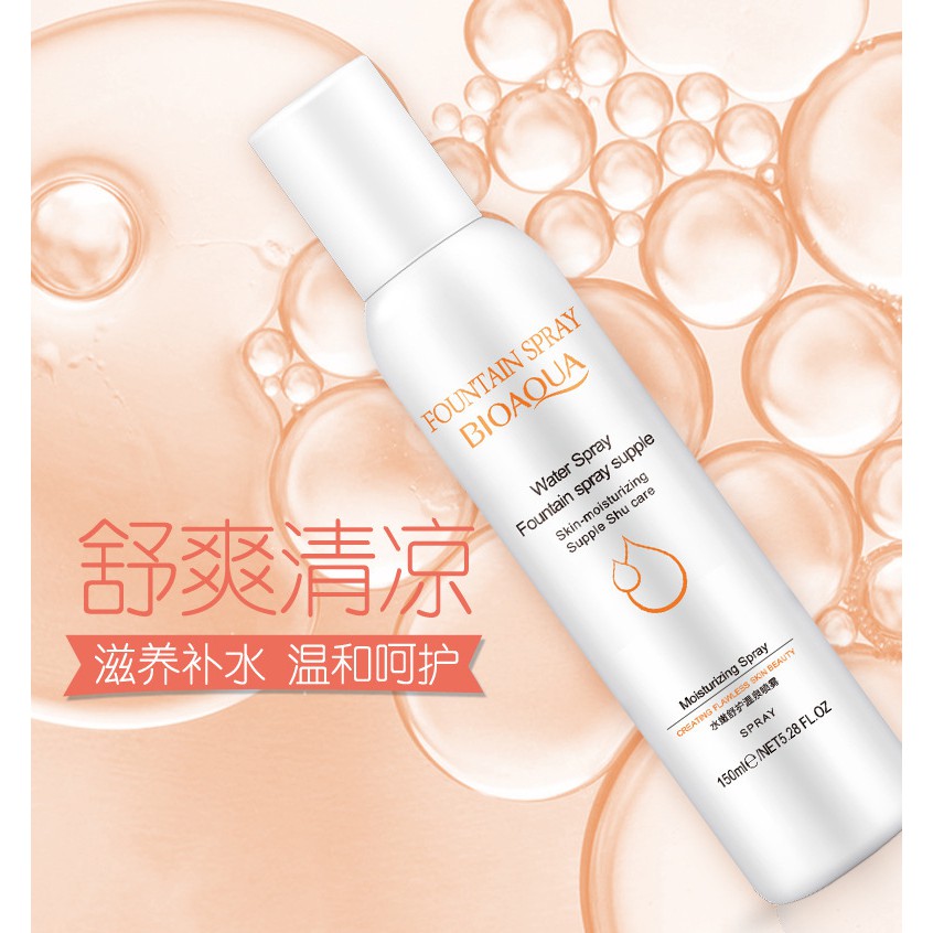 (Bán Buôn – Sỉ) Xịt Khoáng Bioaqua Dưỡng Ẩm Kiểm Soát Dầu Làm Sạch Sâu, Dịu Da 150ml XK | BigBuy360 - bigbuy360.vn