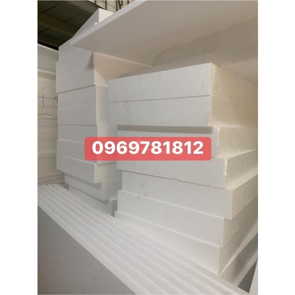 Xốp chống nóng, tôn nền, xốp cắm hoa dày 10cm kích thước 50x100cm