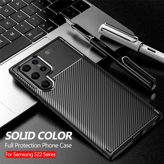 Ốp Lưng Sợi Carbon Cho Samsung Galaxy S22 Ultra S22 Plus S22Ultra S22Plus 5G