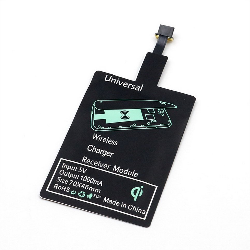 Wireless Charger Adapter Wireless Receiver Type-C/An-droid/A-pple Interface