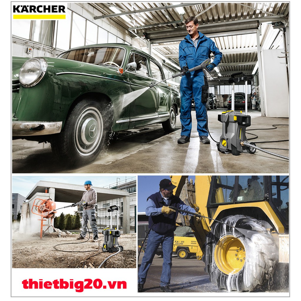 MÁY RỬA XE CAO ÁP CỦA ĐỨC KARCHER HD 5/11 P - 2.2KW, 220V