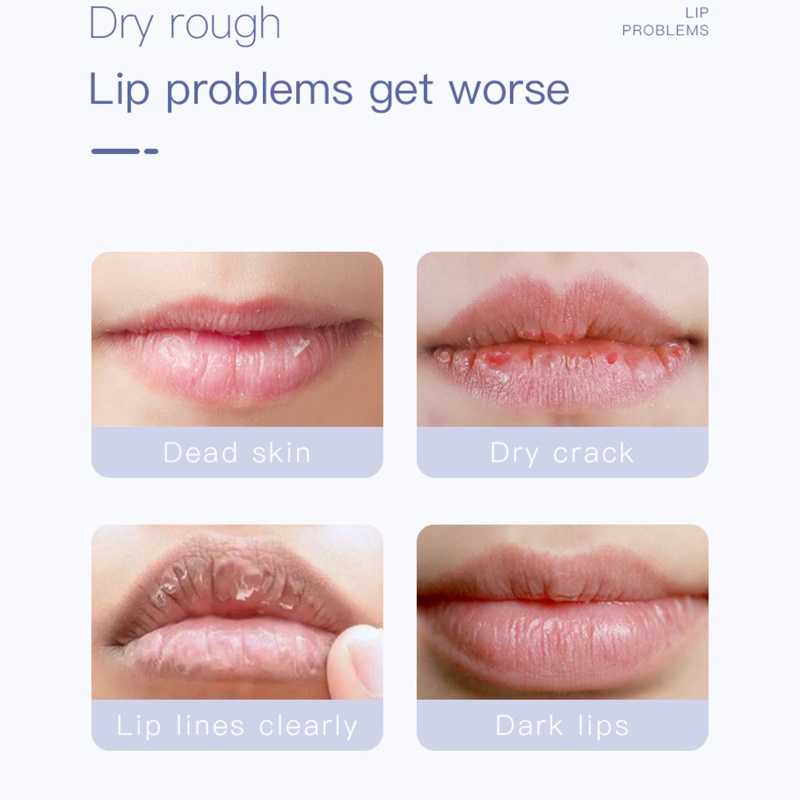 Kem Tẩy Tế Bào Chết Môi Collagen Dưỡng Ẩm Cho Đôi Môi Đầy Đặn