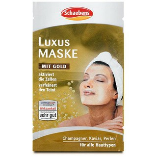 Mặt nạ vàng Luxus Maske Mit Gold