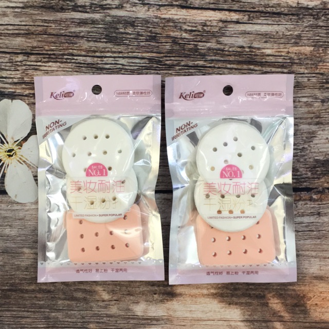 Bông tán lỗ (túi 3 bông)