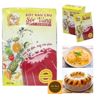 Bột rau câu, bột rau câu sóc vàng ,bột rau câu dẻo, giòn