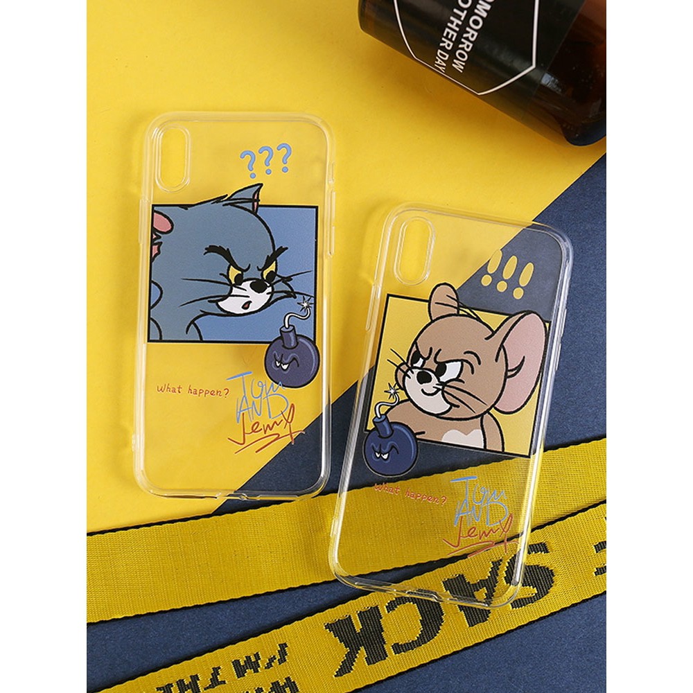 Ốp Điện Thoại Mềm Hình Tom And Jerry As65 Cho Oppo F11 Pro F9 F7 F5 Youth F1S F3 K3