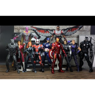 Mô hình đồ chơi nhân vật Iron man, Cap Captain, Thor, Strange, Black Widow  hãng ZD toy - Avengers
