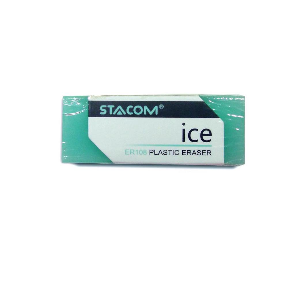 Gôm Trong Suốt Stacom ER108 - Xanh Mint - Stacom