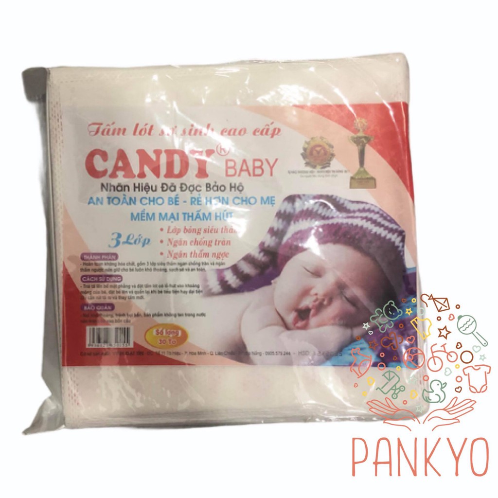 Candy BaBy - Tấm lót phân su cho bé