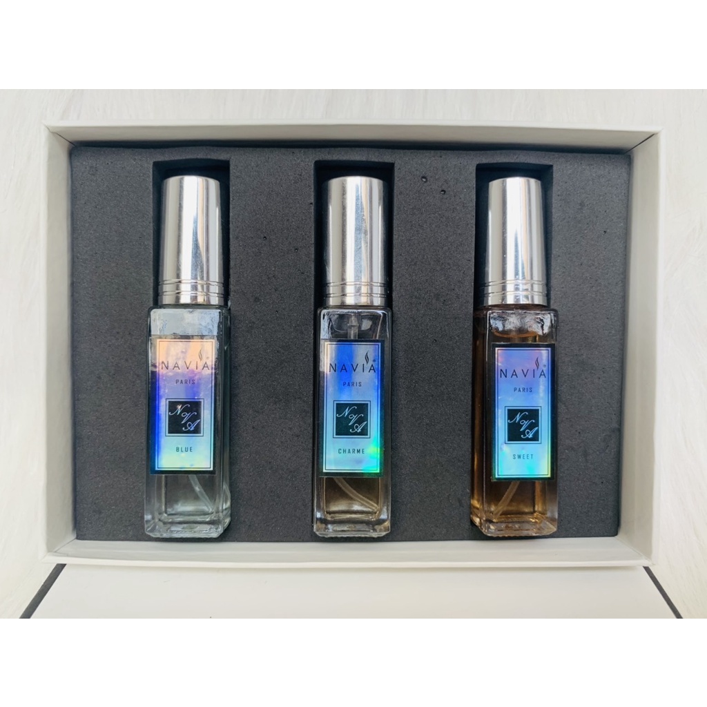Bộ 3 nước hoa Navia 10ML, lưu hương 8-10H