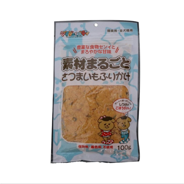 [Mã PET50K giảm Giảm 10% - Tối đa 50K đơn từ 250K] CHÀ BÔNG (RUỐC) CHO CHÓ MÈO KÉN ĂN BỔ SUNG DINH DƯỠNG GÓI 100G