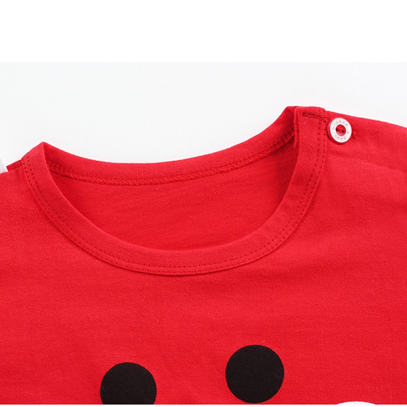 Áo liền quần Hoạ Tiết Hoạt Hình Đáng Yêu Cho Bé 0-24 Tháng Tuổi