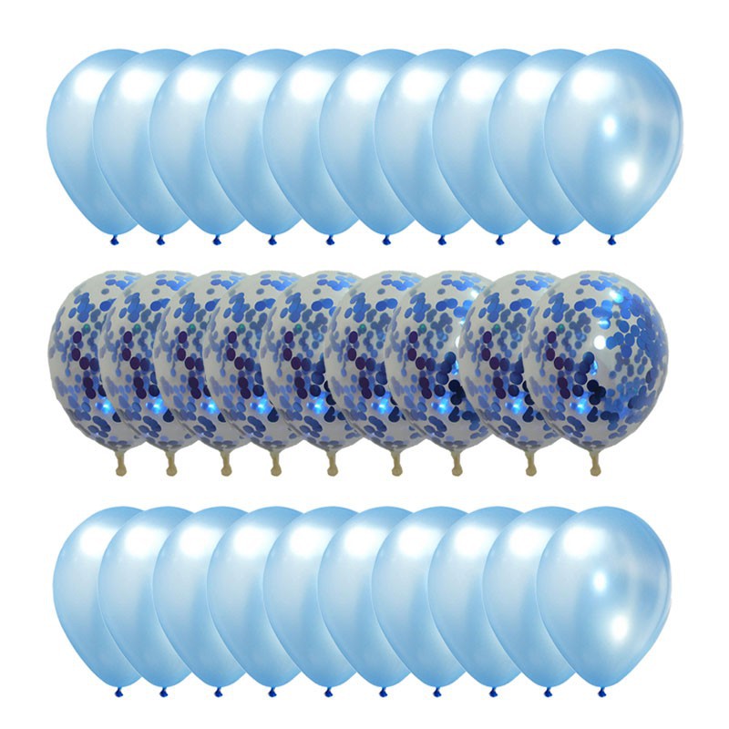 Set 30 Bong Bóng 12 Inch Trang Trí Tiệc Đa Năng Nhiều Màu Tùy Chọn