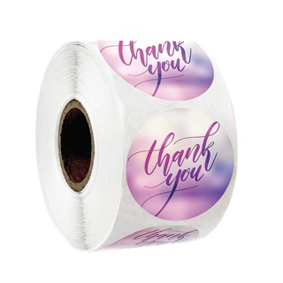 500 Tem dán THANK YOU nhiều mẫu