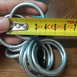 [Mã SKAMLTSM9 giảm 10% đơn 99K] Vòng sắt đặc đường kính 4 cm - 5cmm, phụ kiện Macrame