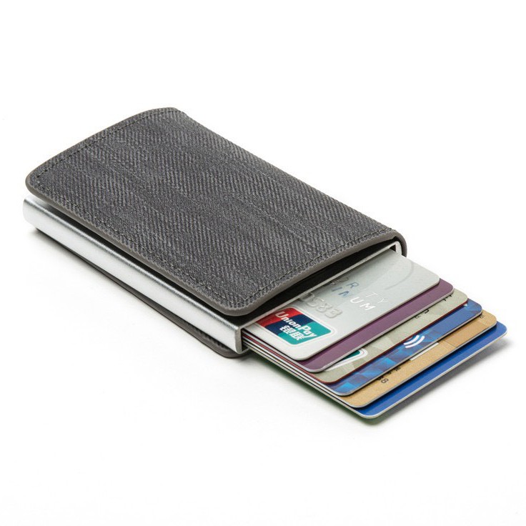 Bóp Thẻ Tín Dụng, Ví Đưng Card, Ví Đựng Thẻ Tín Dụng Có Hộp Kim Loại Tự Động BTC29