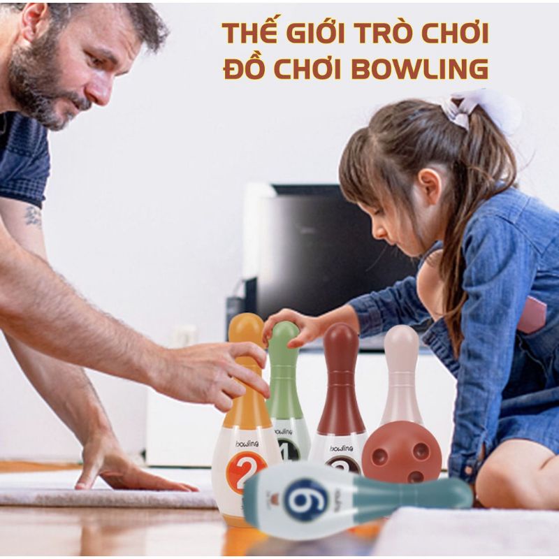 Đồ chơi Bowling cho bé, đồ chơi vận động cho trẻ, Boling - Thế Giới Trò Chơi