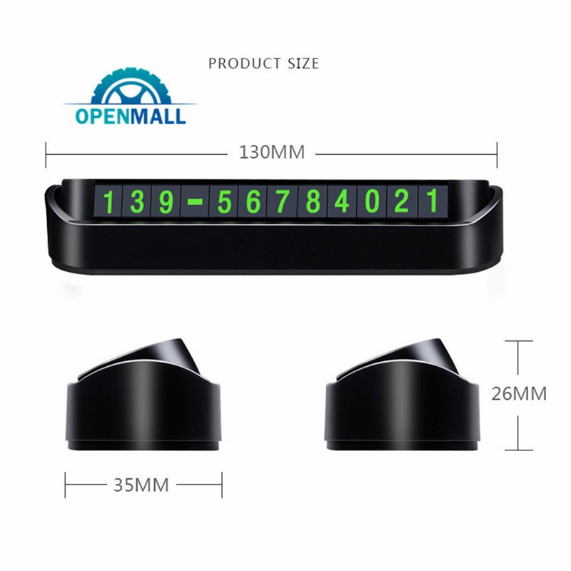 OM Biển số điện thoại đỗ xe hơi tạm thời tiện dụng | BigBuy360 - bigbuy360.vn