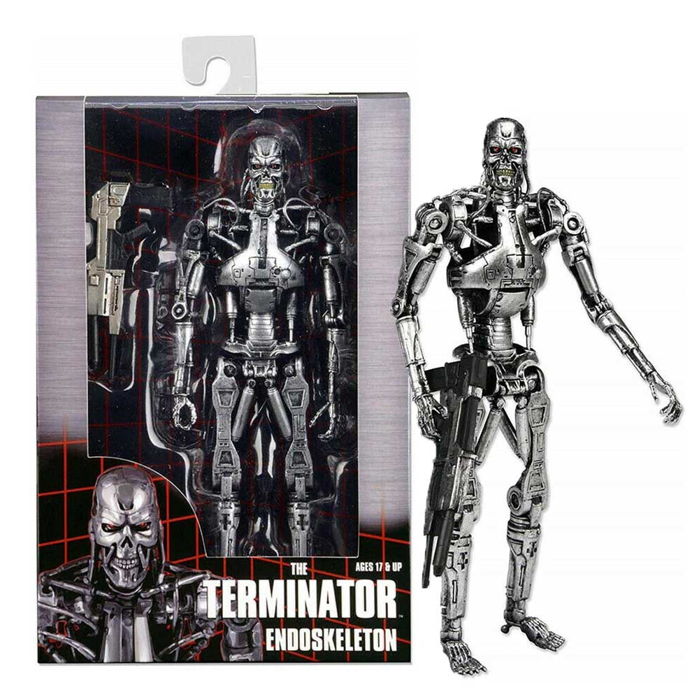 Model Toys for NECA Terminator T800 ENDOSKELETON Action Figure 7" Arnold Schwarzenegger Models