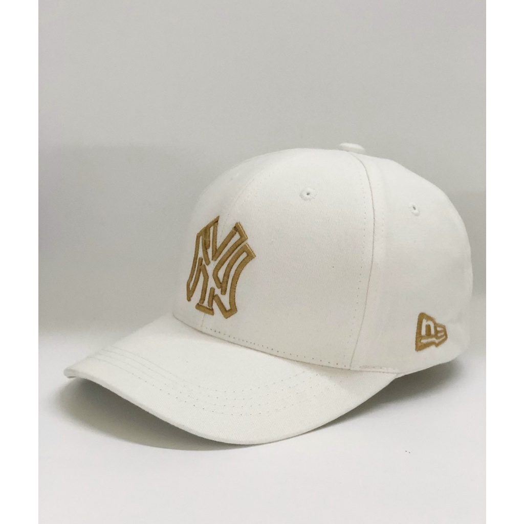 Nón kết, mũ lưỡi trai nam nữ NY MLB vải Kaki xịn chuẩn thời trang