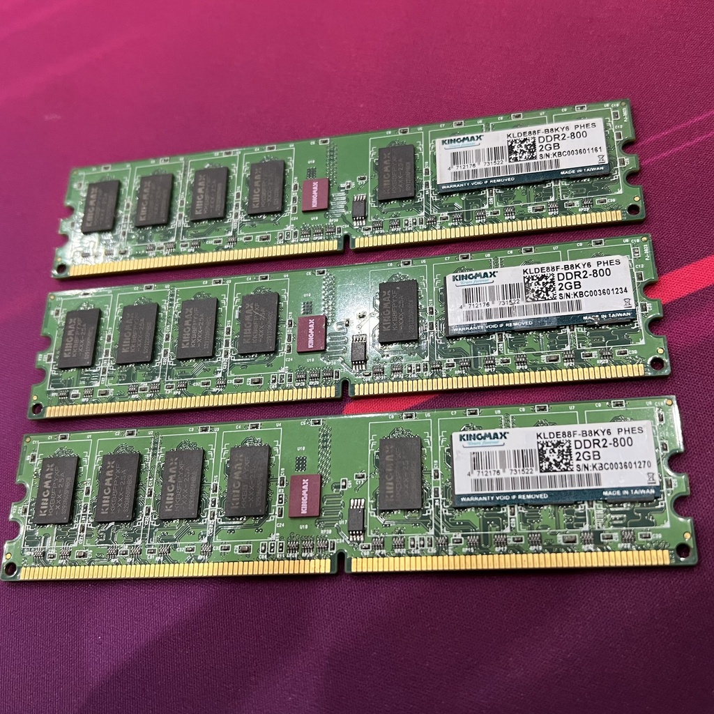 Ram PC Kingmax DDR2 2GB Bus 800MHz - Cũ