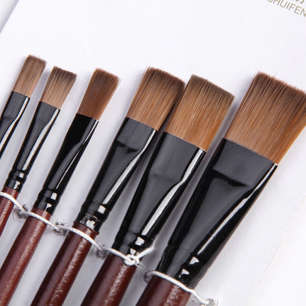 Set 6 cọ vẽ tranh tiện dụng chất lượng cao