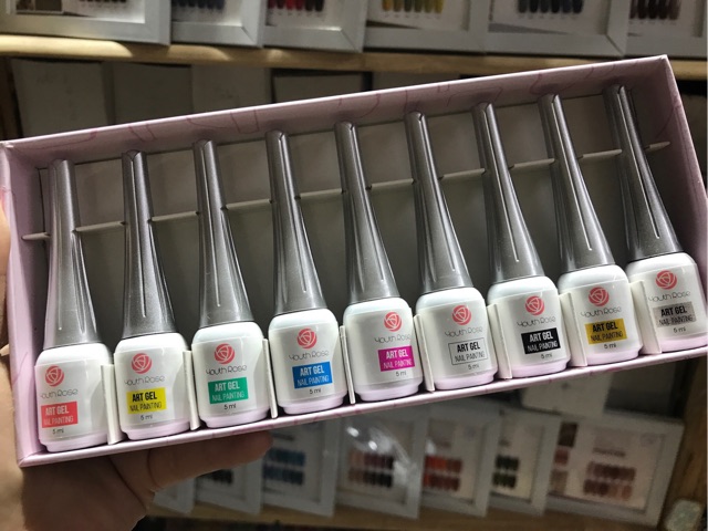 Cọ nét gel rose ( bán lẻ) - Phụ kiện Nail