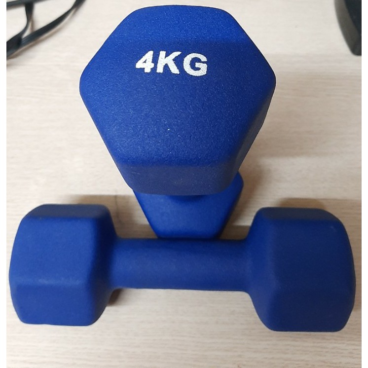 Đôi Tạ tay cao su 4kg