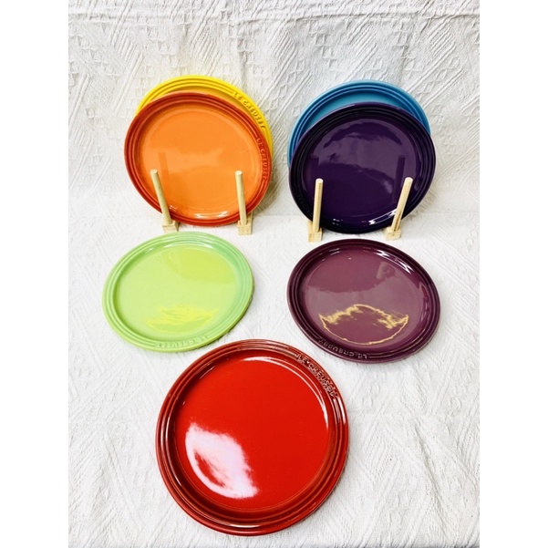 Đĩa cầu vồng Lecreuset 19cm, hàng thương hiệu cao cấp