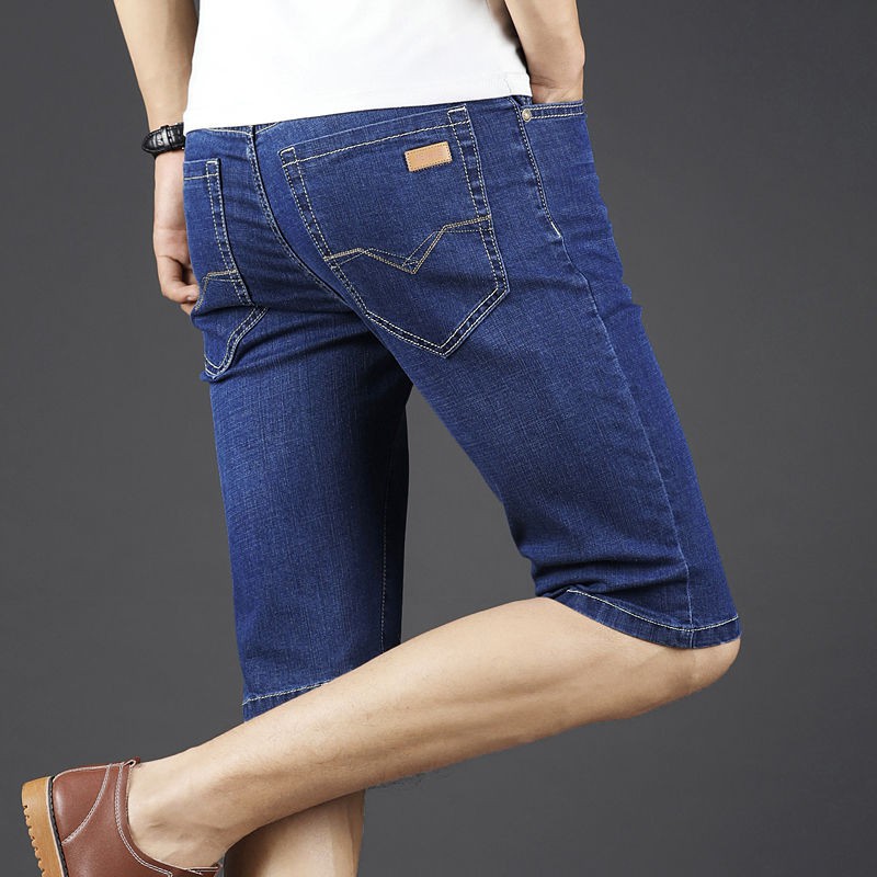 Quần Jeans Lửng Thời Trang Dành Cho Nam Size Lớn 42