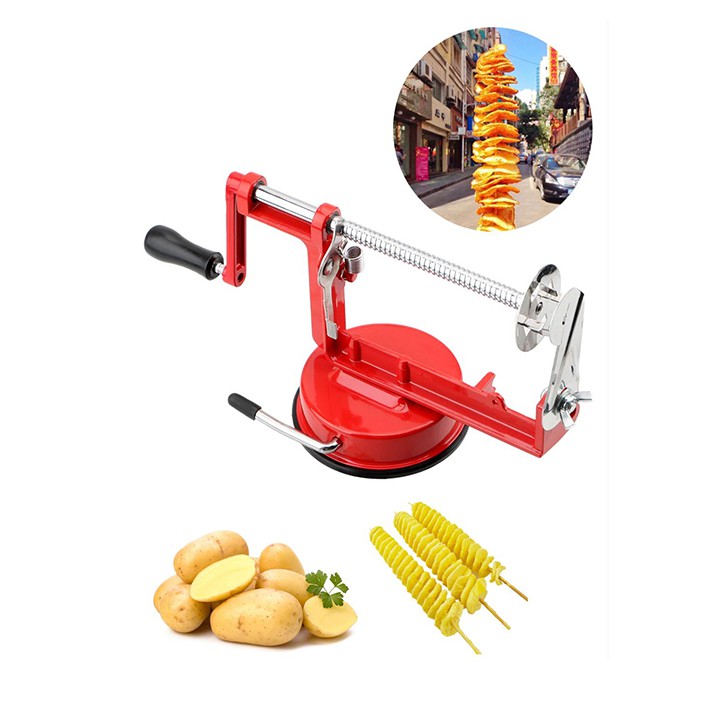 Máy cắt gọt khoai tây lốc xoáy