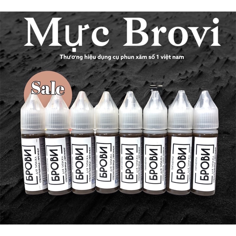 Mực BROVI mini 5ml / Fullsize 15ml