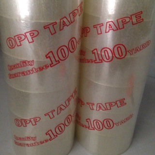 Combo 6 cuộn băng keo trong opp tape 4,8f 100 yard