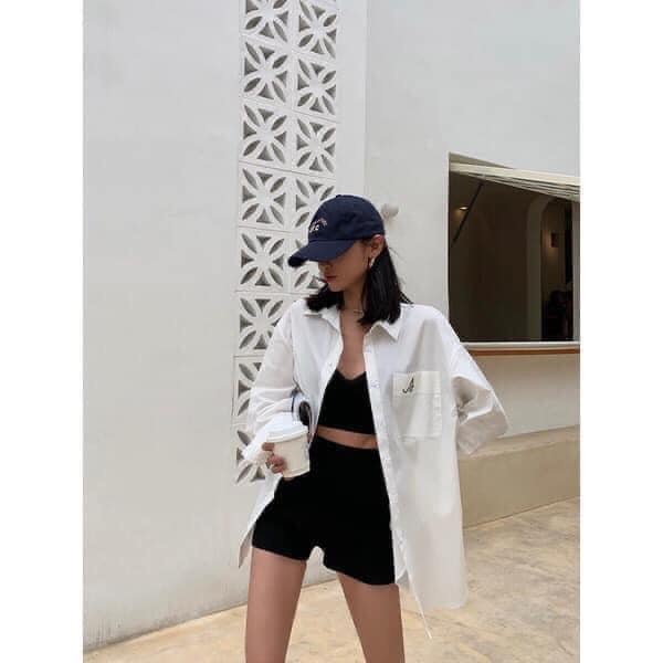 Quần short đùi Biker, quần legging đùi nữ thể thao khoá sau S013