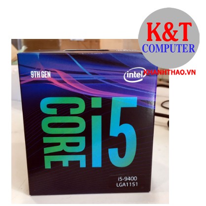 Bộ vi xử lý-CPU Intel Core i5 9400-BẢO HÀNH INTEL