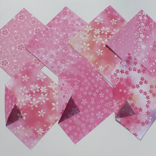 Giấy gấp hoa văn thủ công origami