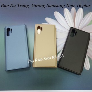 Bao da clear view standing cover samsung Note 10 plus - Pksieure333