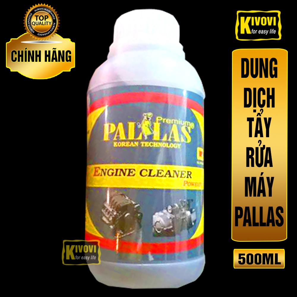 Dung Dịch Tẩy Rửa Lốc Máy Pallas 500ML - Dung Dịch Tẩy Rửa Rỉ Sét Lốc Máy, Bình Xăng,Inox, Nhôm,...- Kivovi