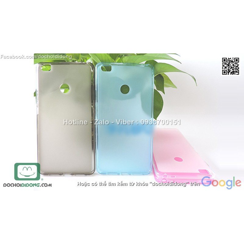 Ốp lưng Xiaomi Mi Max dẻo viền trong