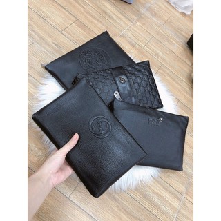 Cluth cầm tay da mềm( chất da thật)