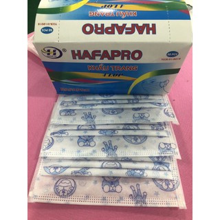 khẩu trang y tế 4 lớp Doraemon