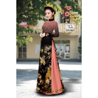 VẢI ÁO DÀI IN 3D