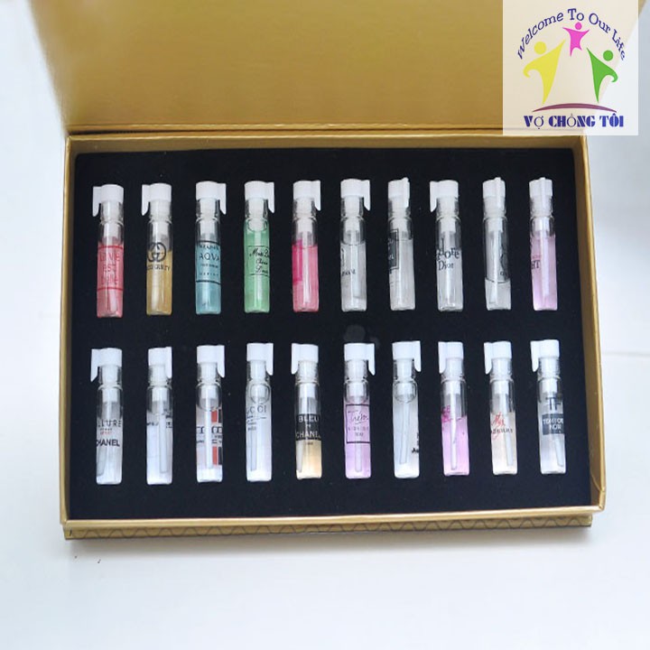 BỘ TEST HƯƠNG TINH DẦU PHÁP | Thế Giới Skin Care