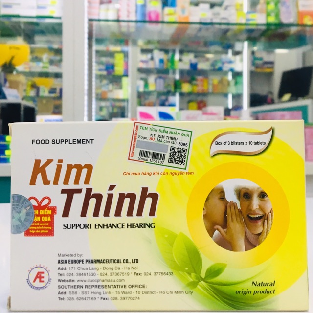 Kim Thính (30 viên)  - Nhà thuốc Amipharma