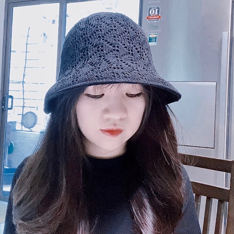 Mũ 2 mặt thông hơi thoáng mát hottrend, dễ gấp gọn bỏ túi mềm, siêu xinh thuận tiện đi chơi du lịch sống ảo siêu đẹp